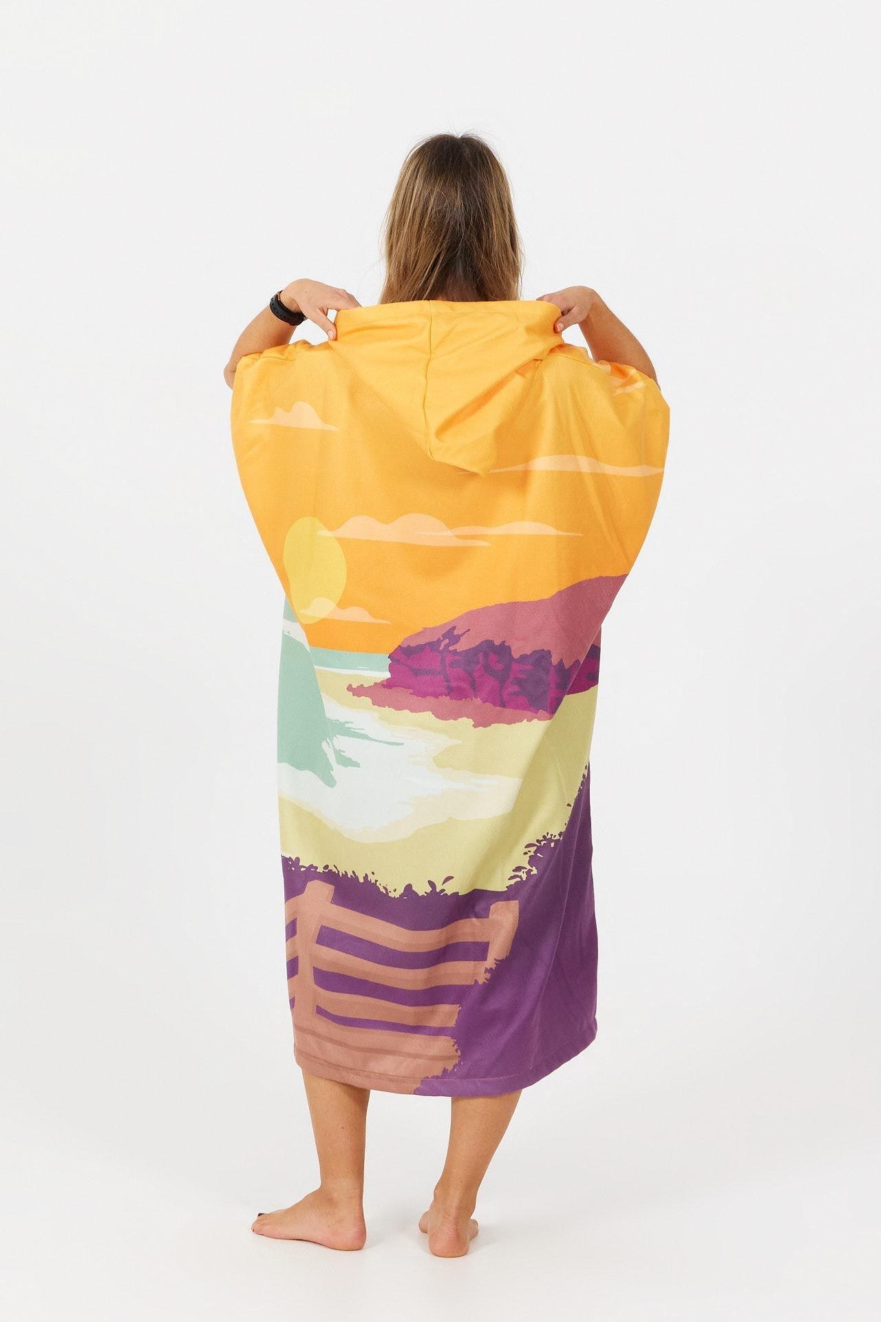 Poncho de surf para adultos - Destino: Bells Beach 2/4