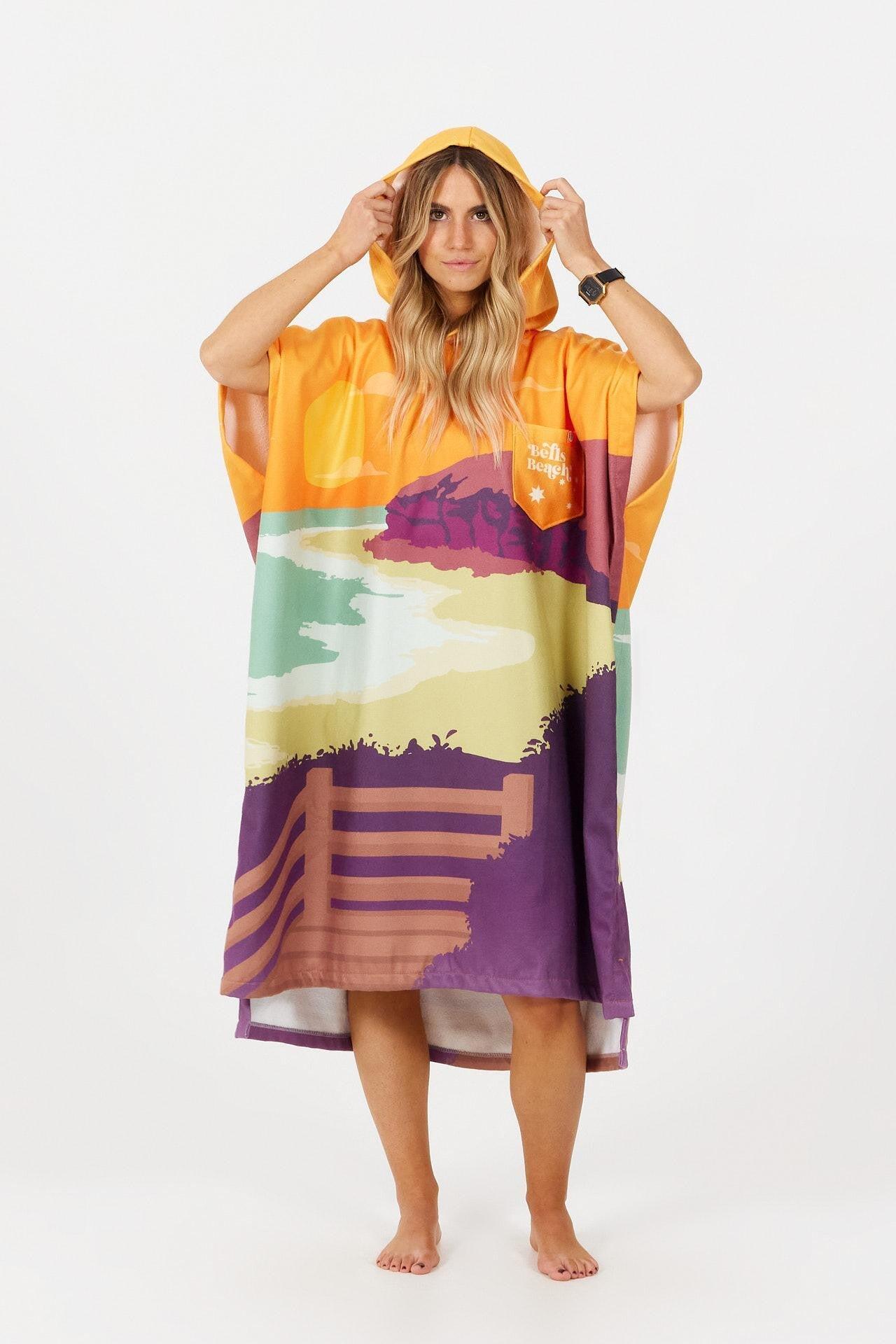 Poncho de surf para adultos - Destino: Bells Beach 4/4