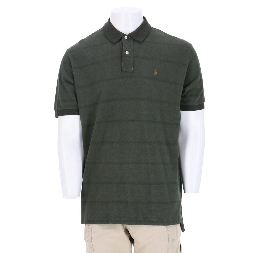 Men's Short Sleeve Polo Khaki