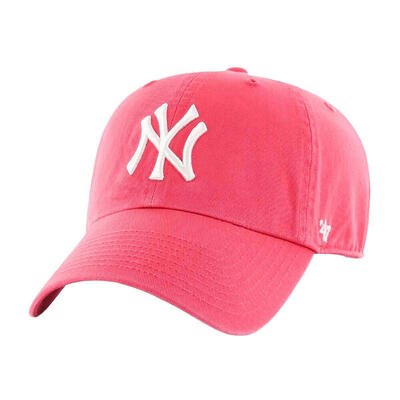 Clean up new york yankees baseball cap (rood)