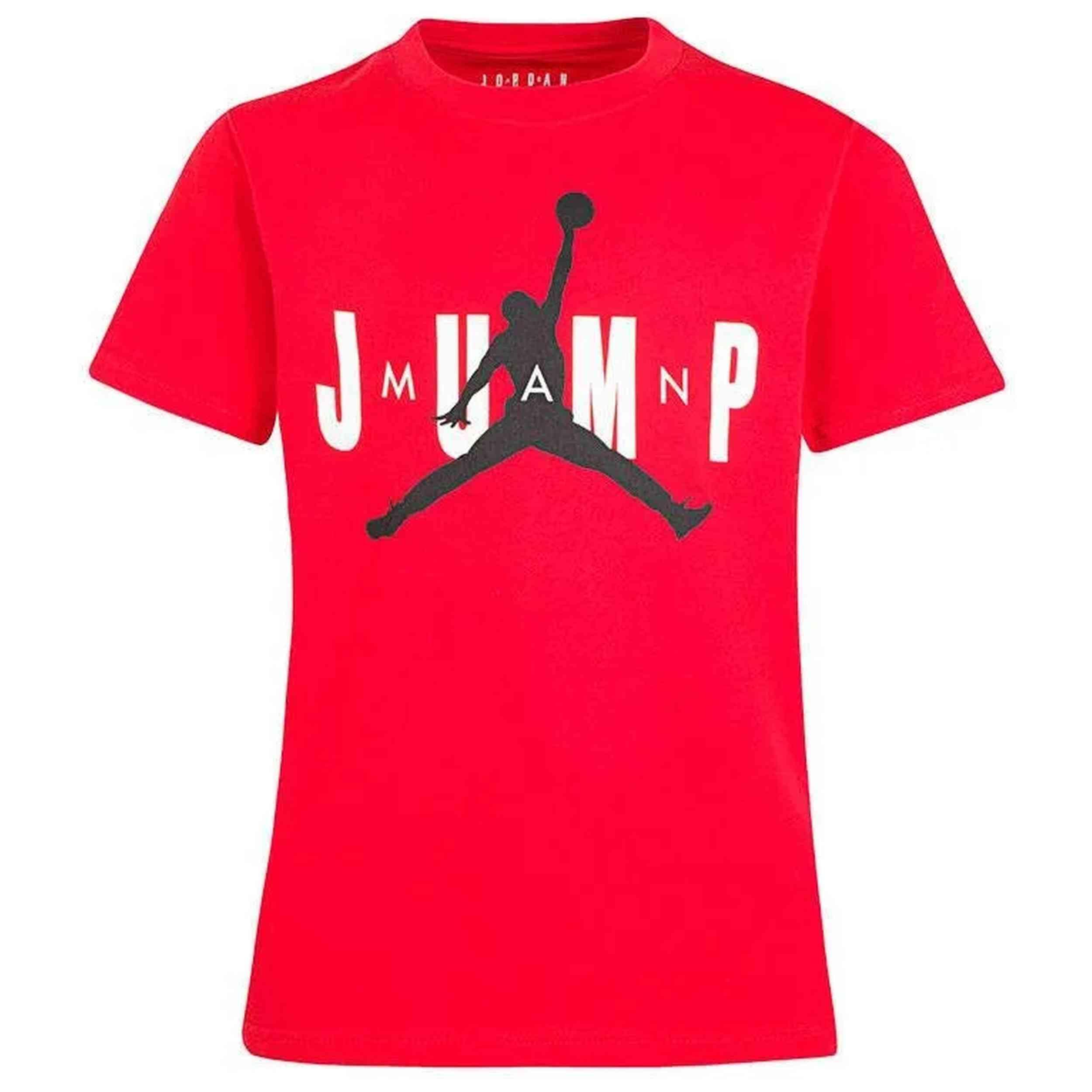 T-shirt Jordan modèle 956869-R78 pour enfants 1/2