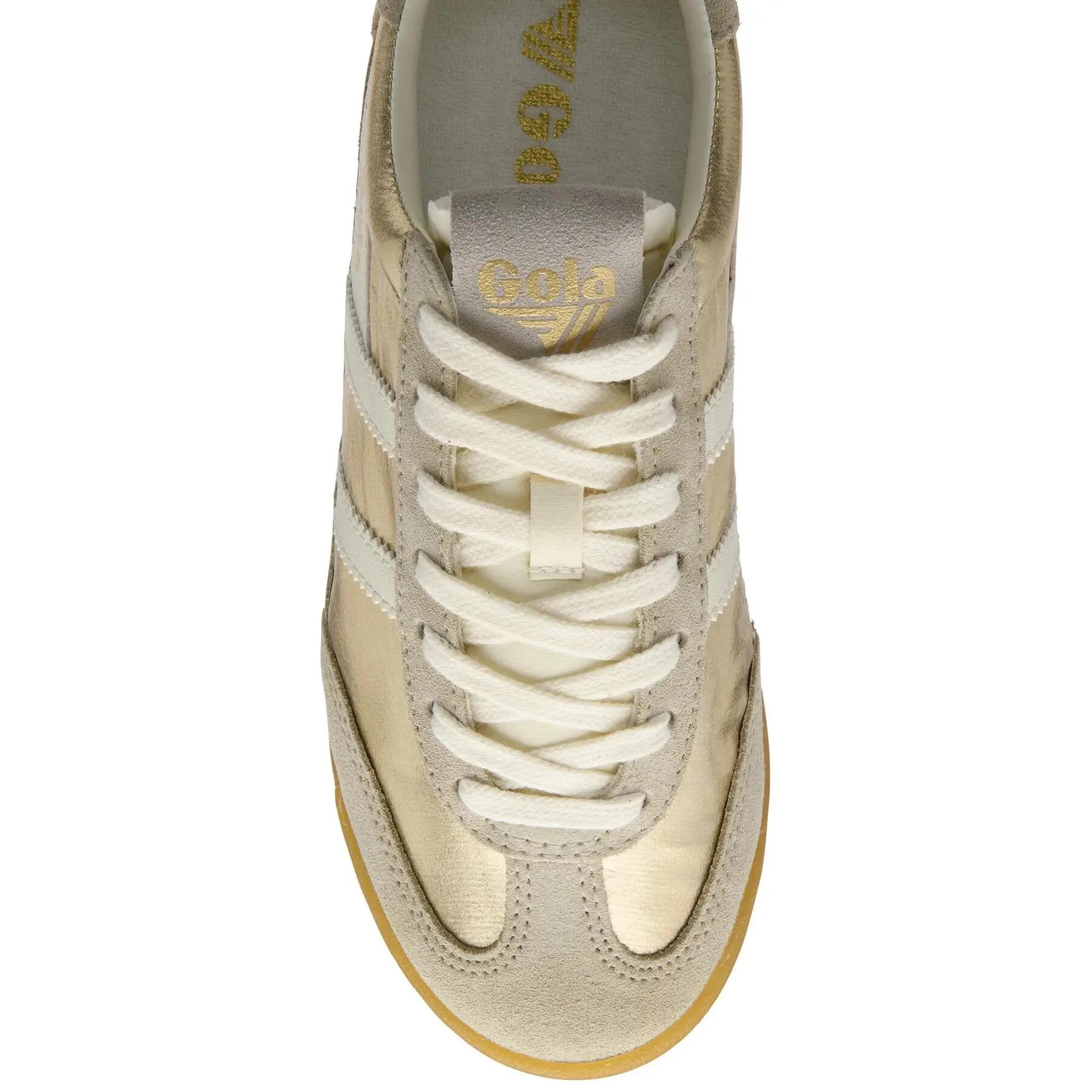 Baskets suède femme Gola Firefly Metallic 5/6