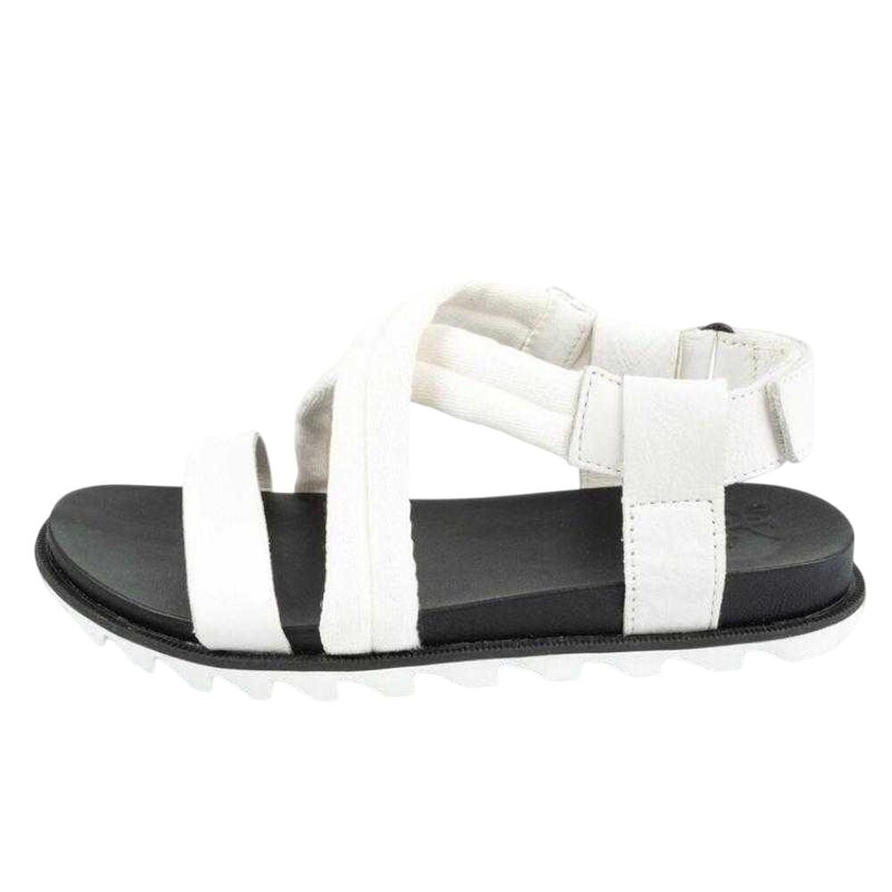 Sandalias de Cuero Roaming Decon para Mujer Blanco 3/5