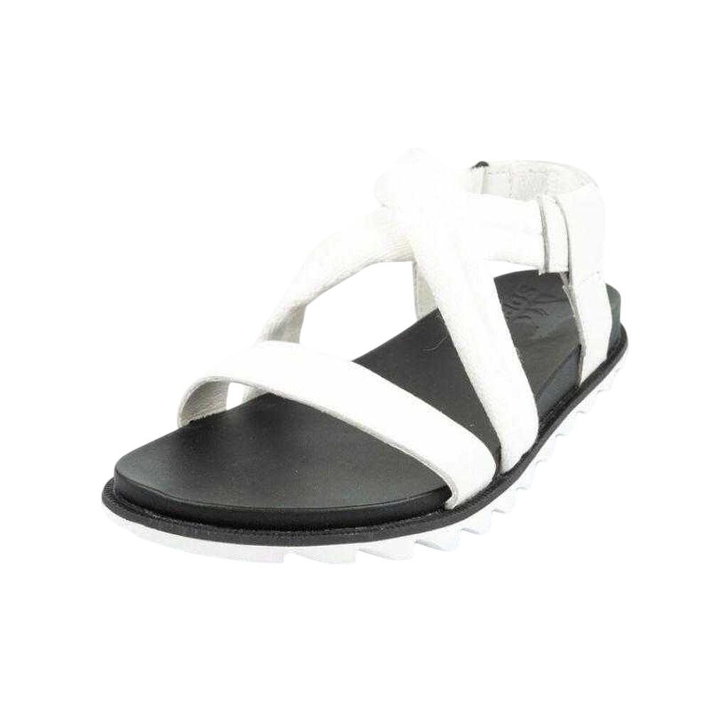 Womens/Ladies Roaming Dn Leather Sandals (White)