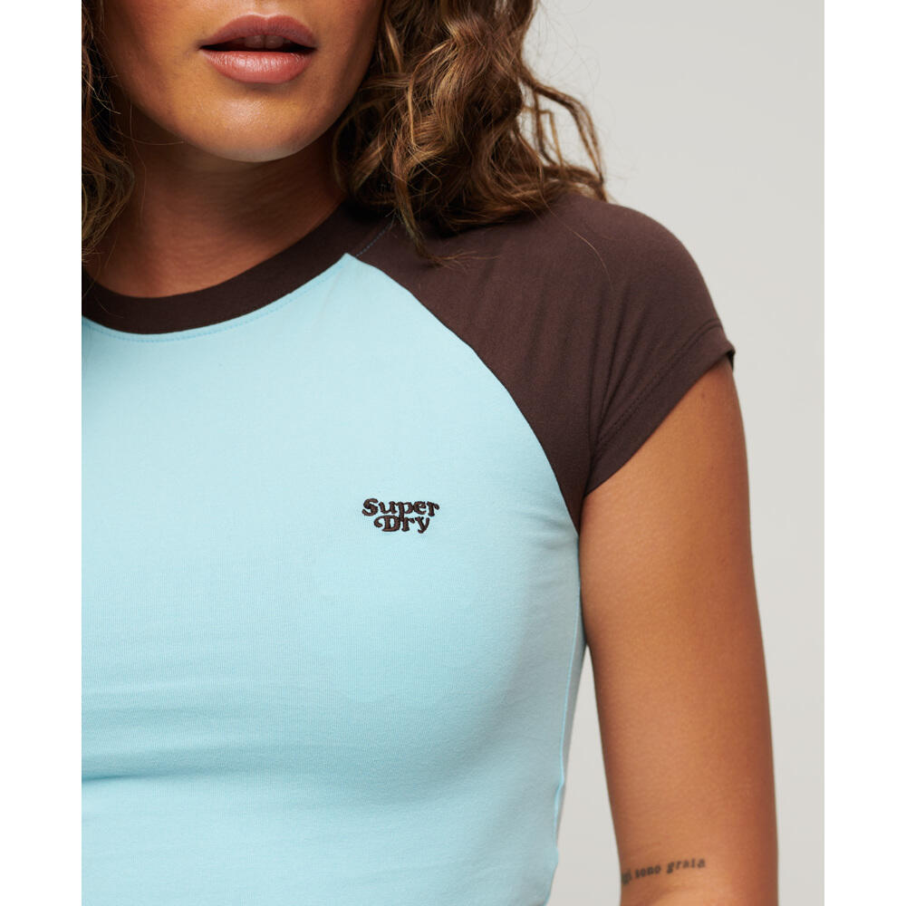 Maglietta da baseball court donna Superdry 4/4