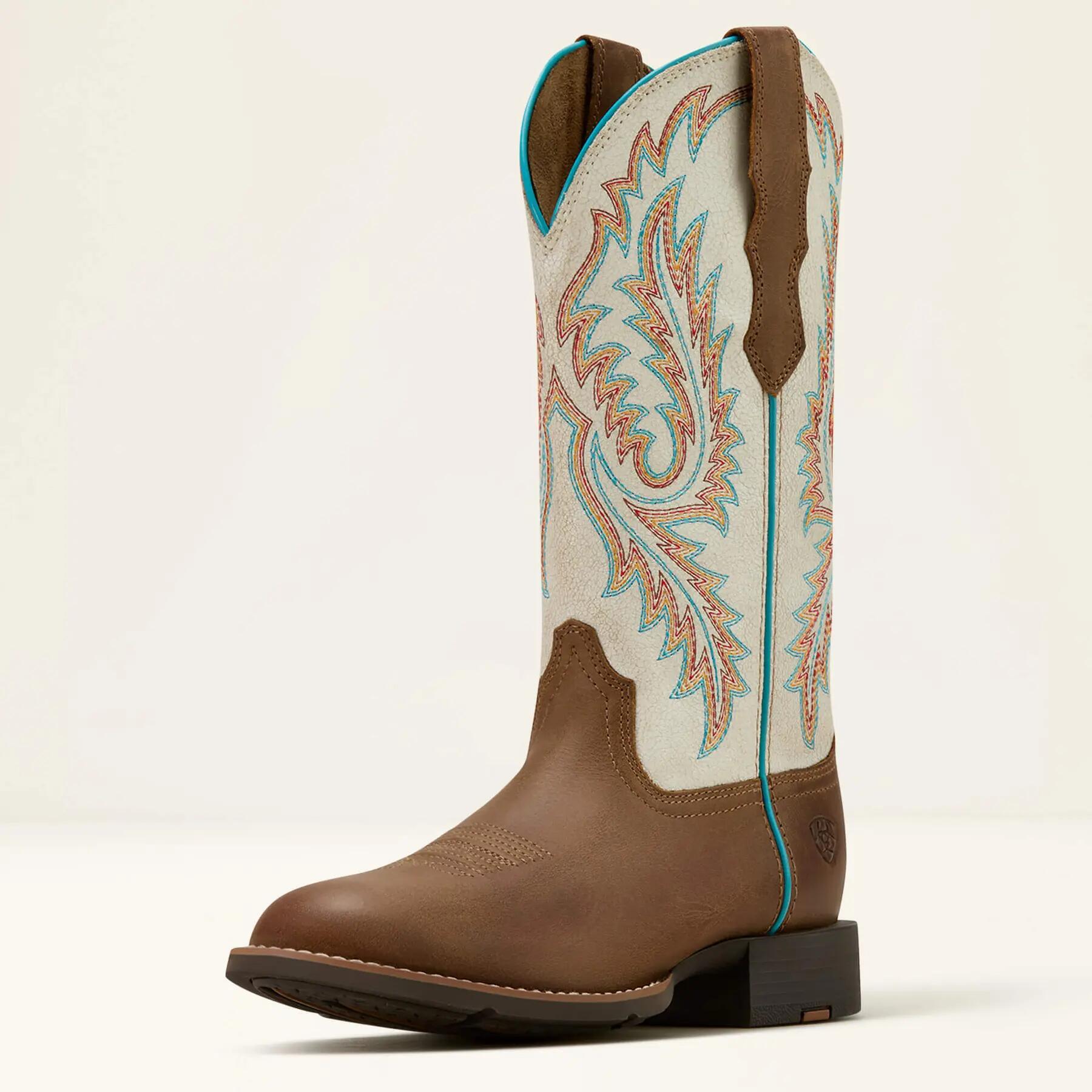 Westernstiefel Damen Ariat Round Up Toe StretchFit 2/6