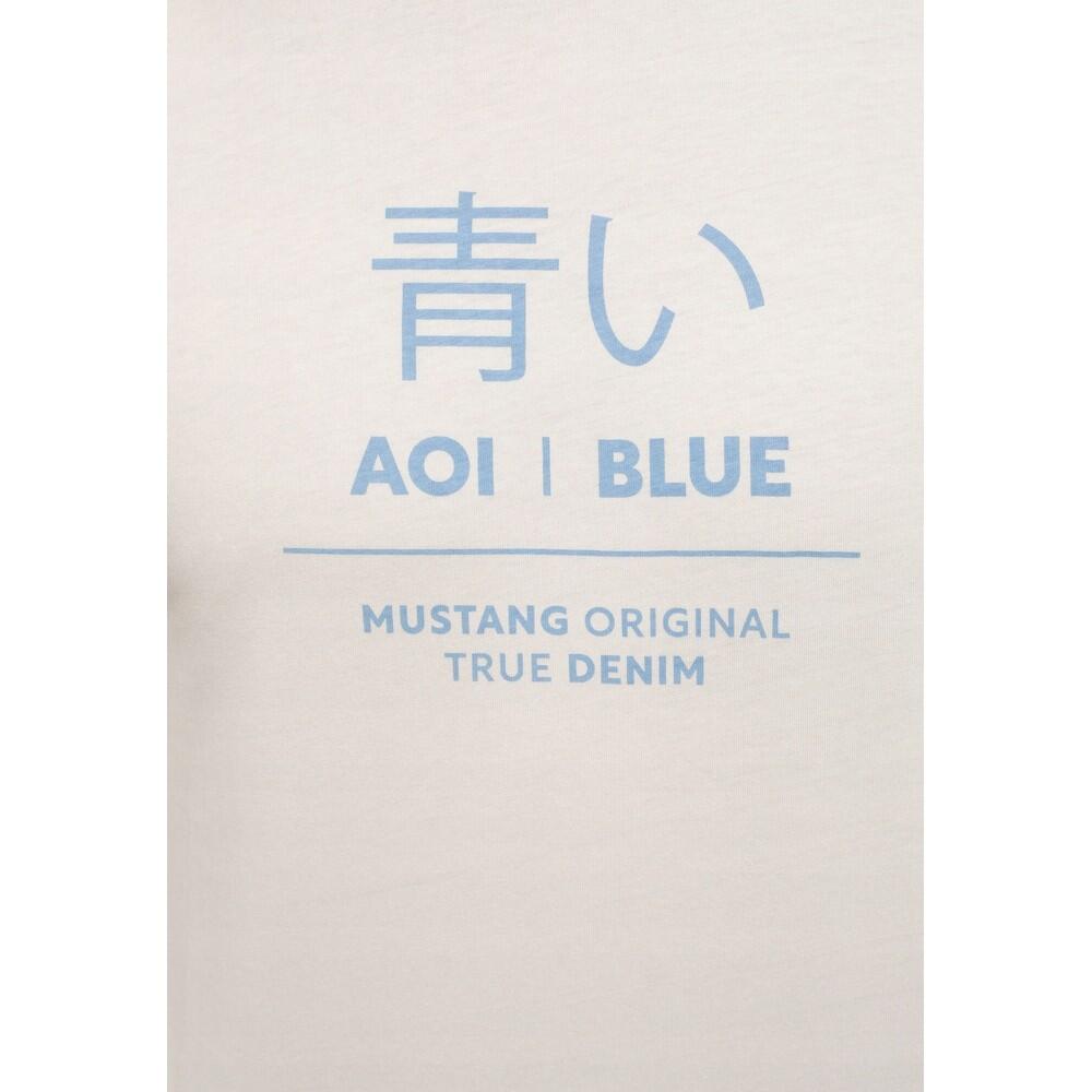 Camiseta Alex Diseño Japonés para Hombre Beige 4/4