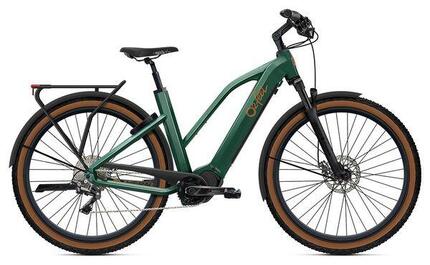 VTC Électrique O2 Feel Vern 8.2 Adventure 27.5'' Shimano Deore 10v 720Wh Vert Ém