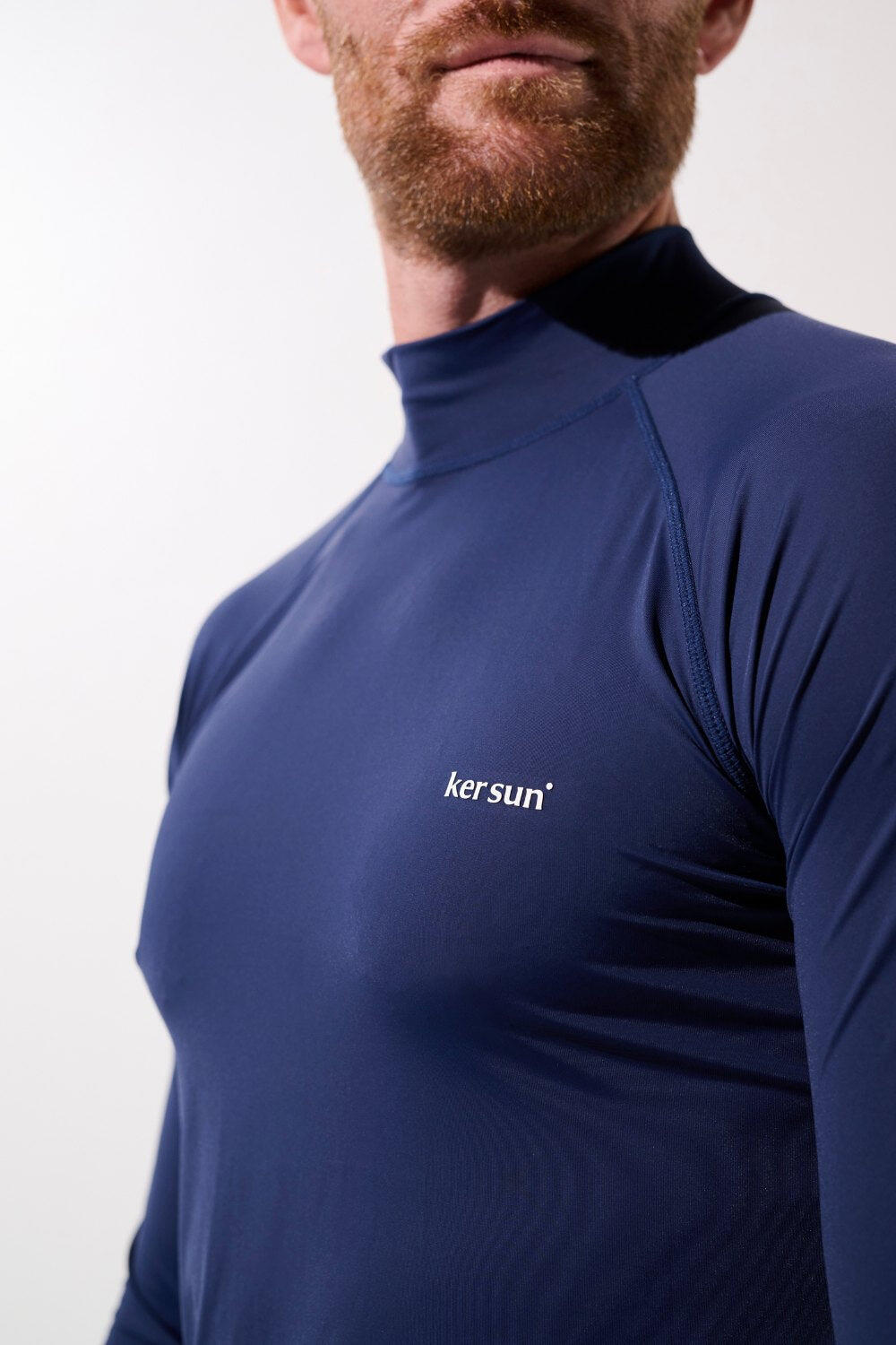 T-shirt de bain anti-UV Homme Bleu, Malibu, UPF 50+ 6/7