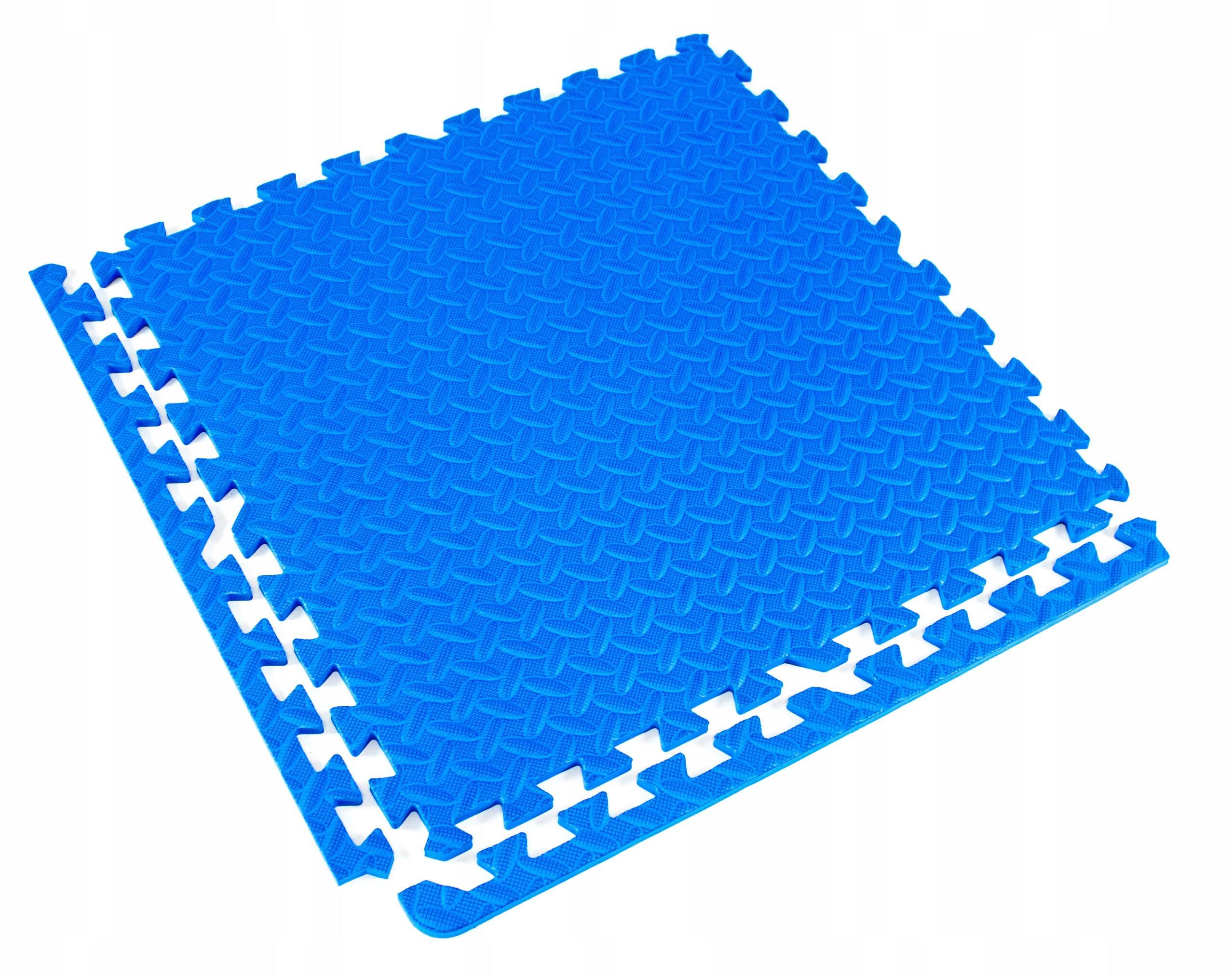 Mata puzzle amortyzująca ochronna pod sprzęt fitness Sapphire SG-006 223x114x1cm 5/7
