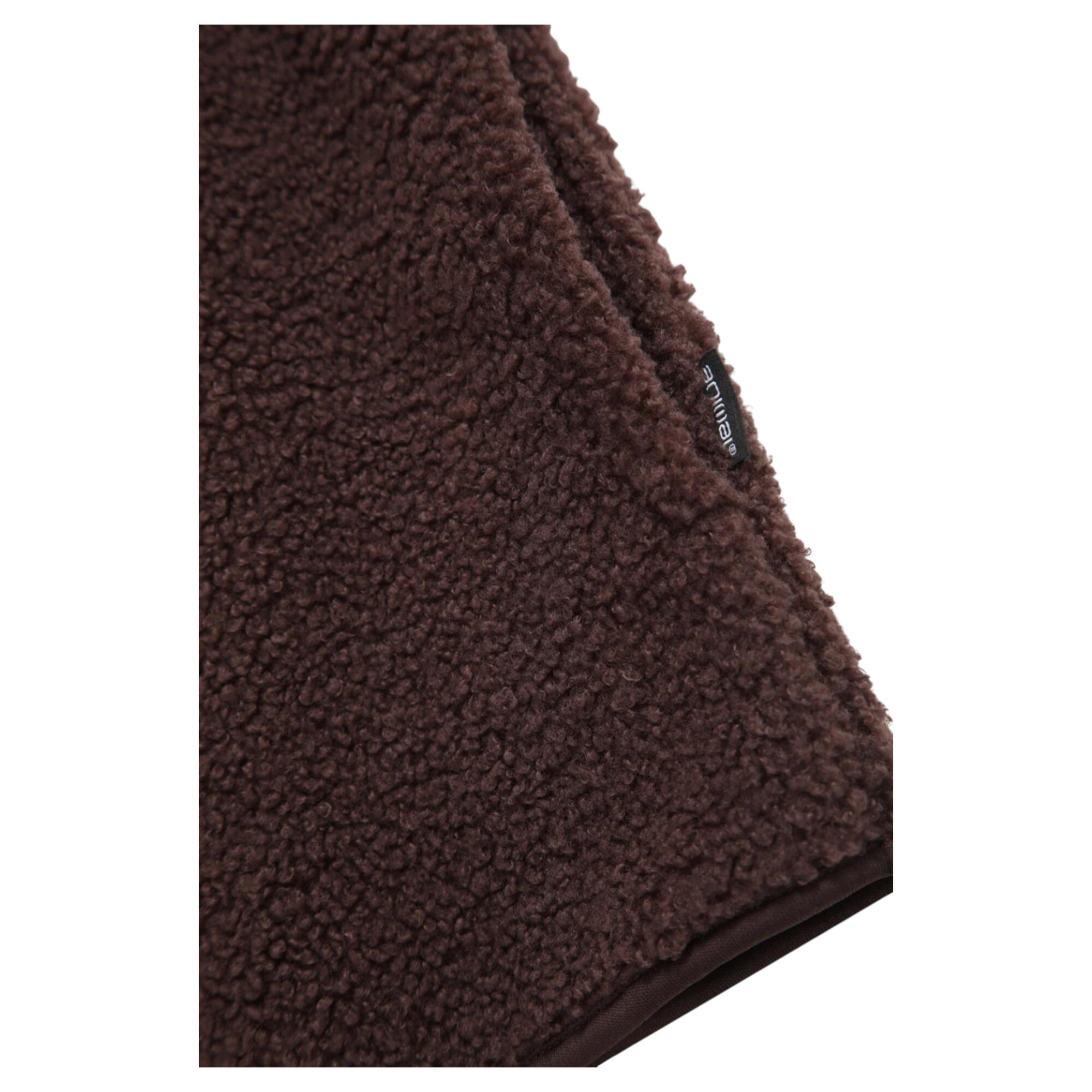 "Billie" FleeceOberteil für , PopperDetail, Bouclé Damen Braun 4/4