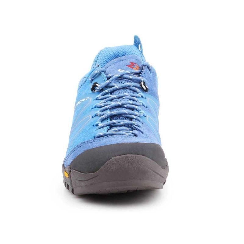 Zapatillas Deportivas de Gamuza de Cuero Sticky Stone para Mujer Azul 3/6