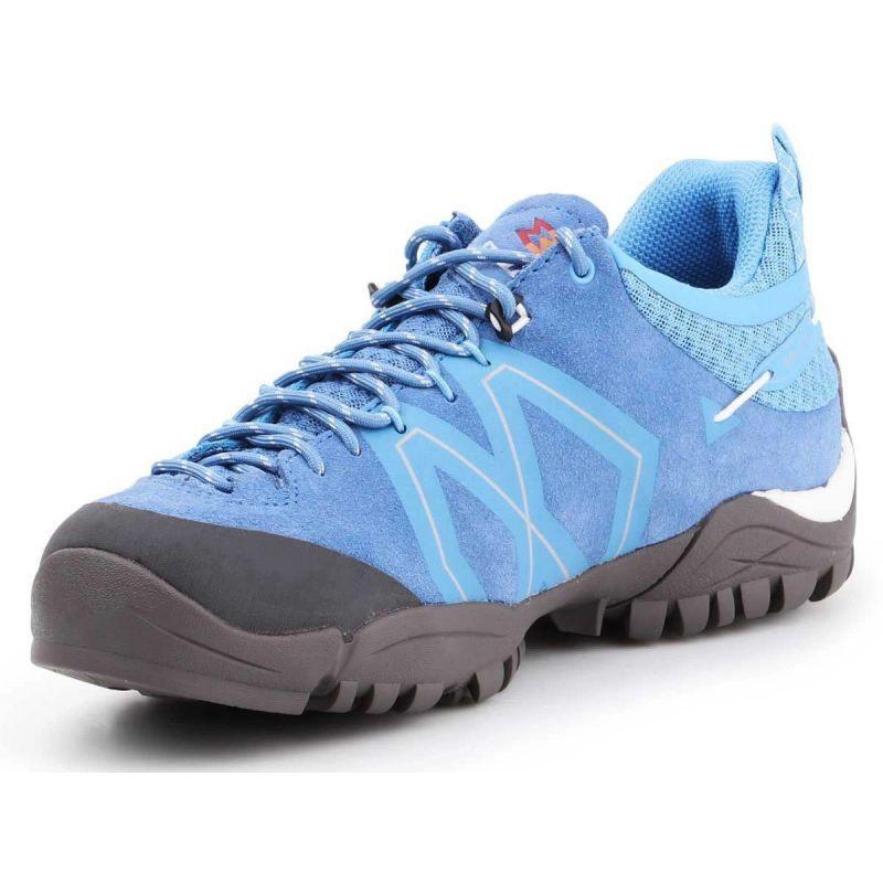Zapatillas Deportivas de Gamuza de Cuero Sticky Stone para Mujer Azul 4/6