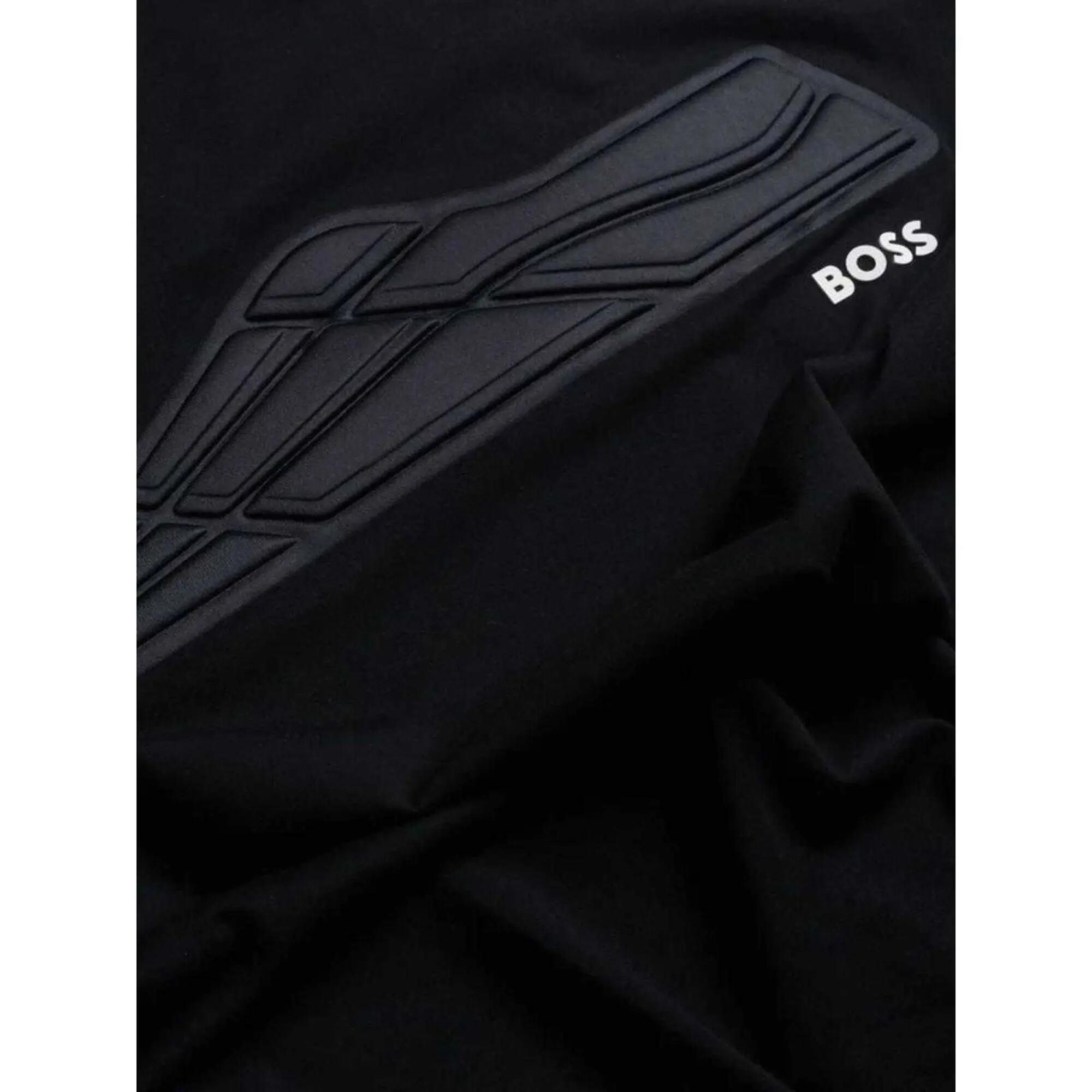 Maglietta Regolare Logo Uomo Boss Nero 5/5