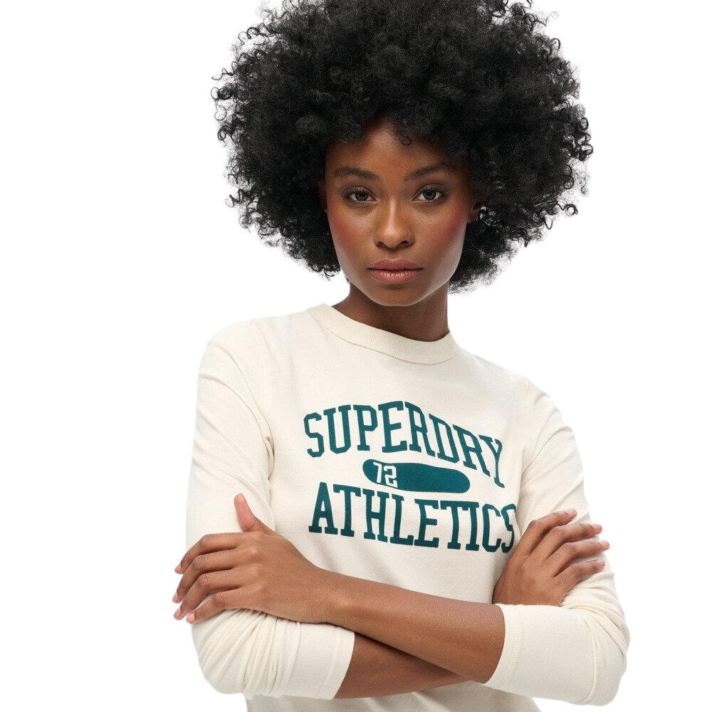 T-shirt slim manches longues femme Superdry Athletic Essentials Ringer 5/7