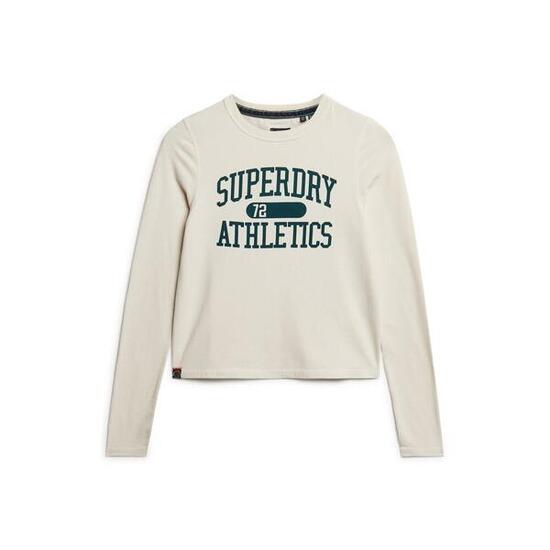 T-shirt slim manches longues femme Superdry Athletic Essentials Ringer