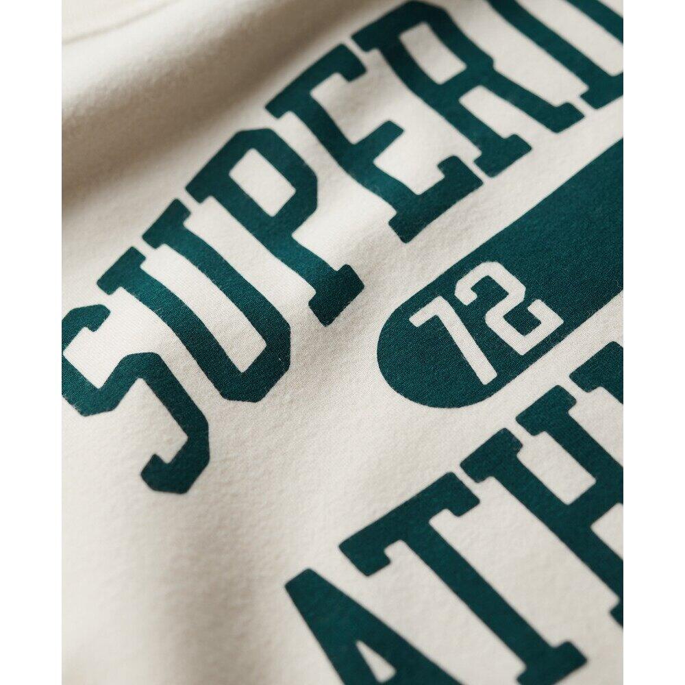 T-shirt slim manches longues femme Superdry Athletic Essentials Ringer 6/7
