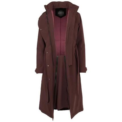 Manteau long à capuche femme Agu Urban