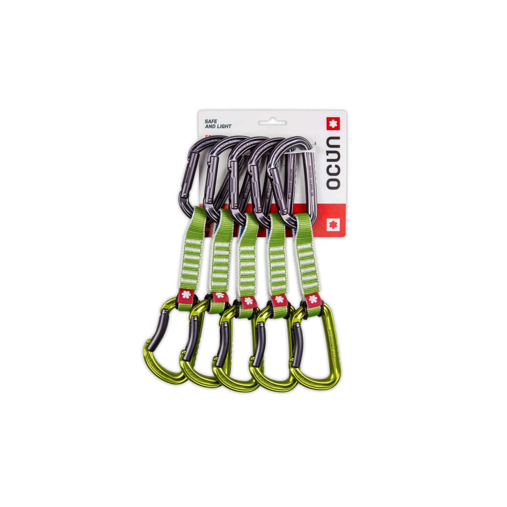 Mousquetons Ocun Falcon qd zoom pa (x5) 3/4