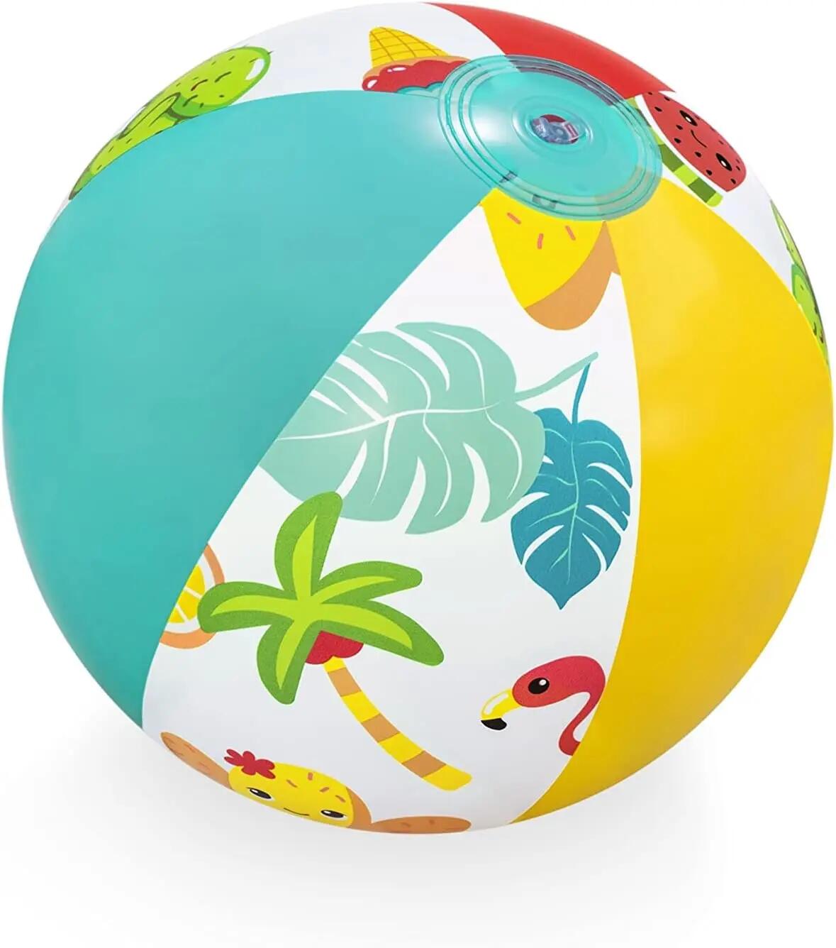Set piscina gonflabila pentru copii, colac si minge, 122×20 cm, 137 L 2/7