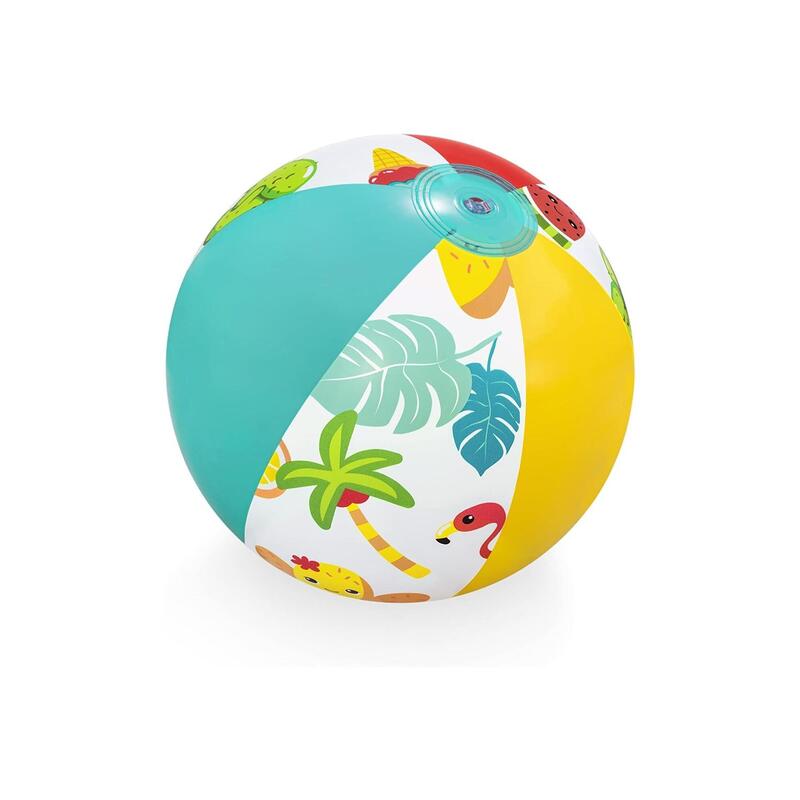 Set piscina gonflabila pentru copii, colac si minge, 122×20 cm, 137 L