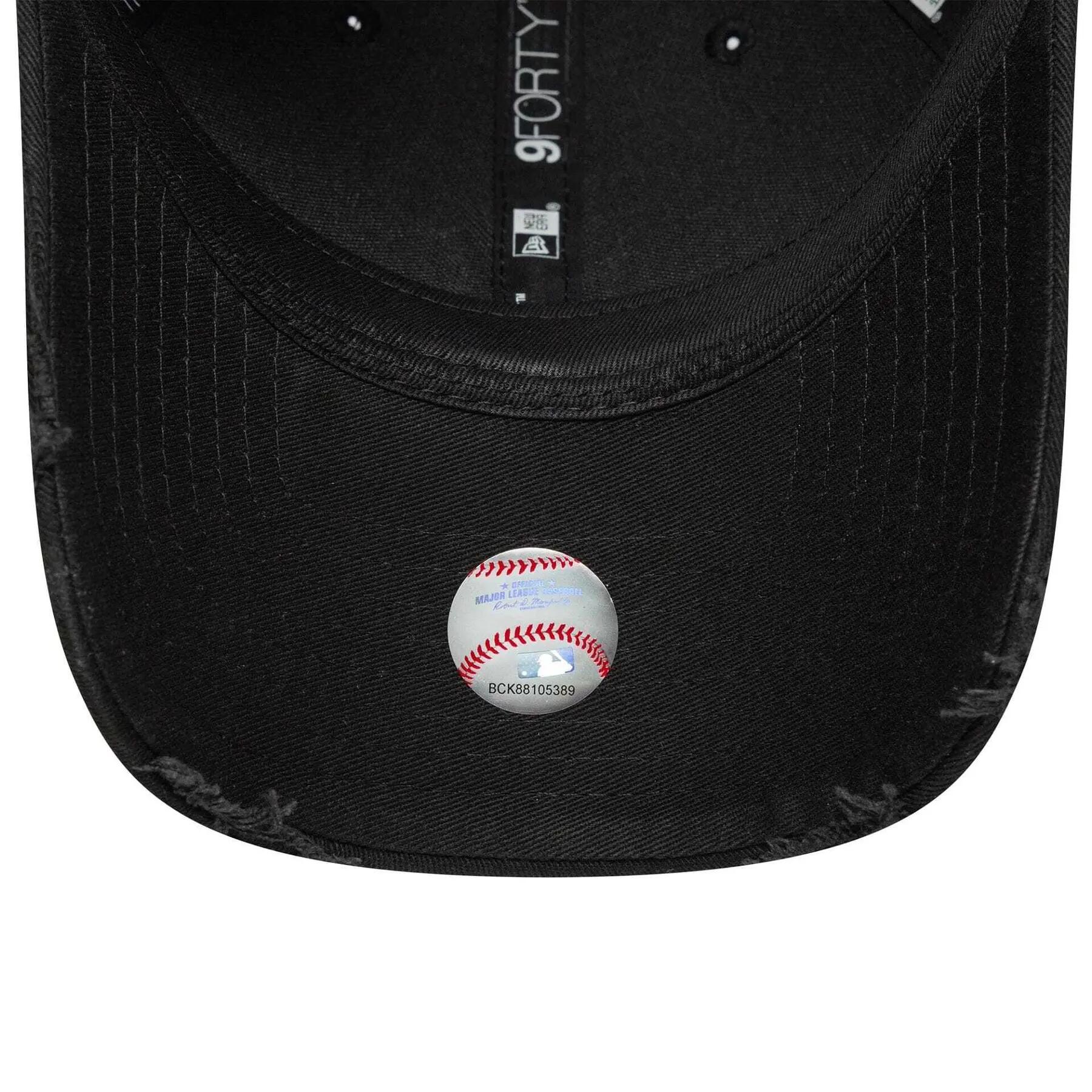 Boné de basebol New Era Wash Distress 9Forty New York Yankees 5/5