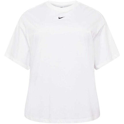 Tshirt Motif/style Petit Logo Femme (Blanc)