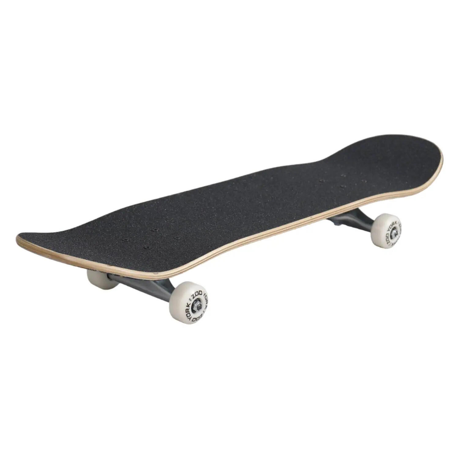 Skateboard complet de 78,7 x 20,3 cm, planche en bois d'érable à 8 couches, double coup de pied, planche à roulettes standard pour enfants, adolescents, adultes, débutants (bleu