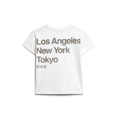 Dames-t-shirt superdry core logo city