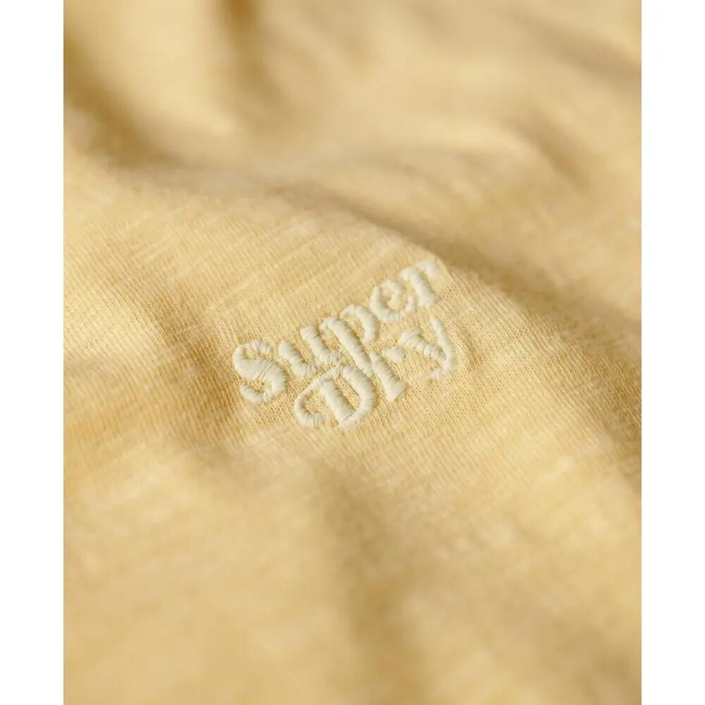 T-shirt col V brodé et flammé femme Superdry 5/5