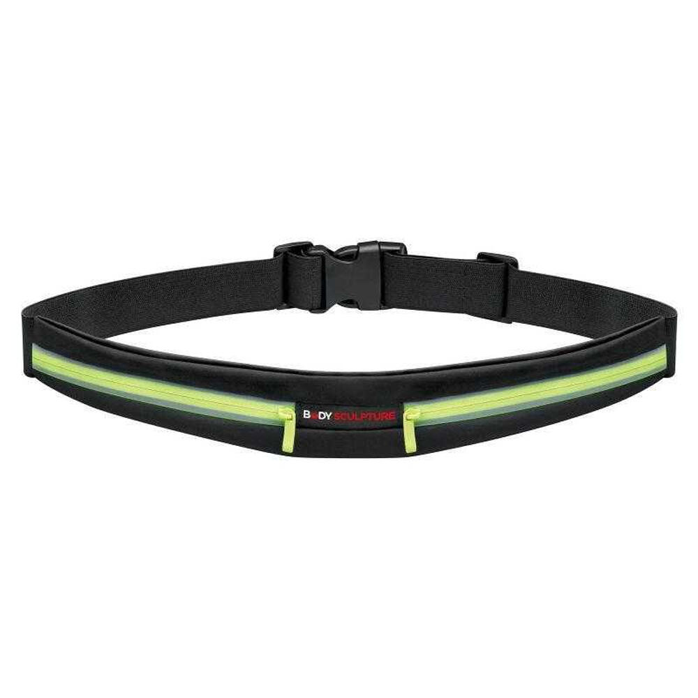 Cinturón para Correr BP 105 Diseño Reflectante Negro 2/6