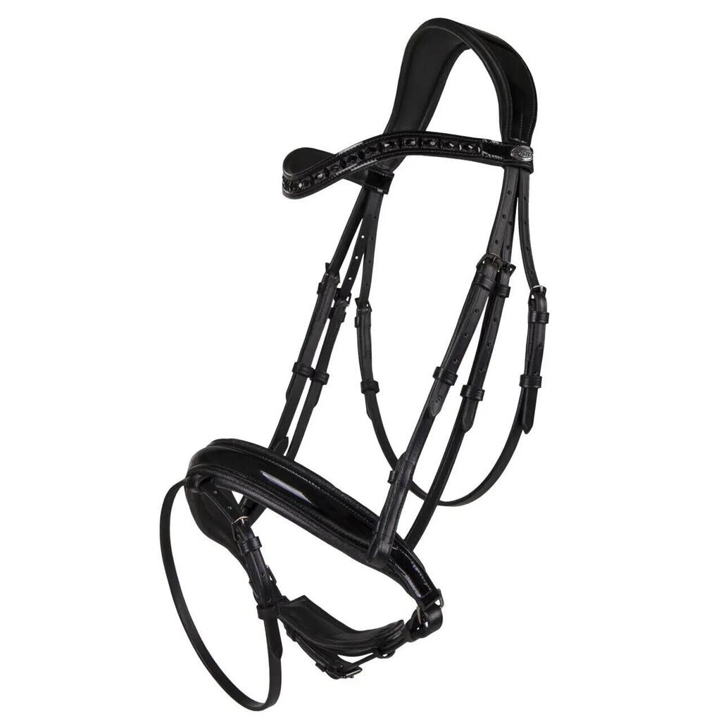 Anatomical riding bridle QHP Arleth