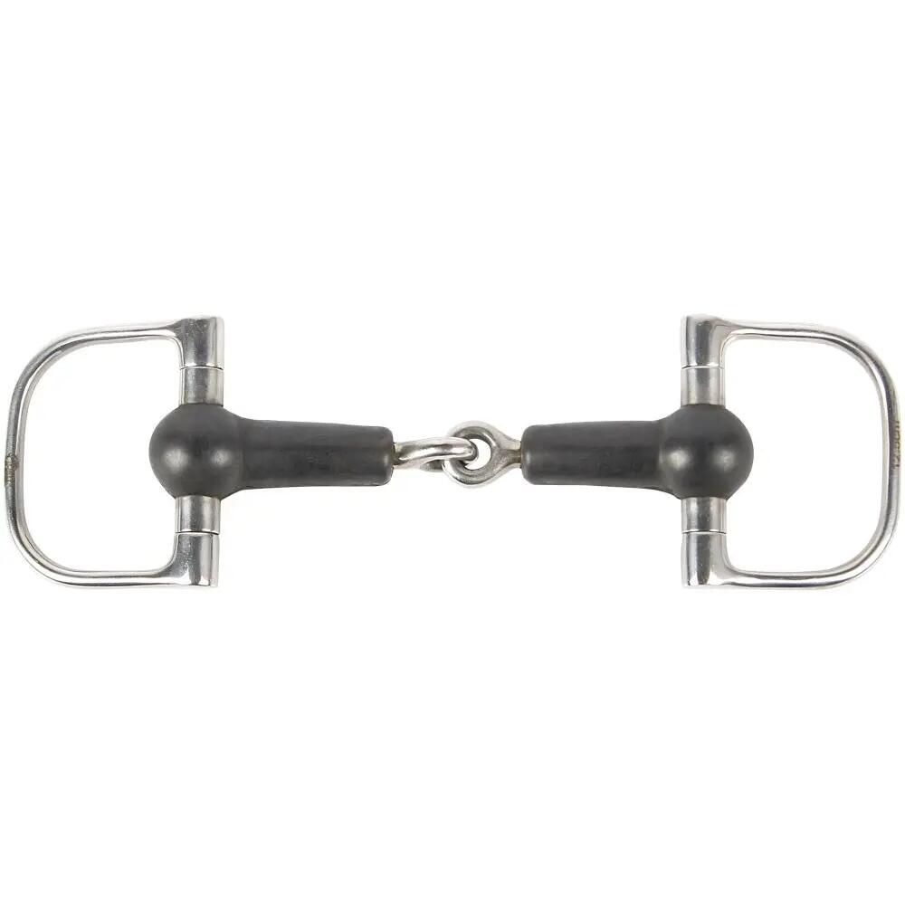 Verdun paardenbit, single break rubber Harry's Horse 2/2