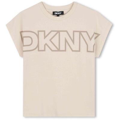 T-shirt met korte mouwen dkny model d62412_217 voor meisjes