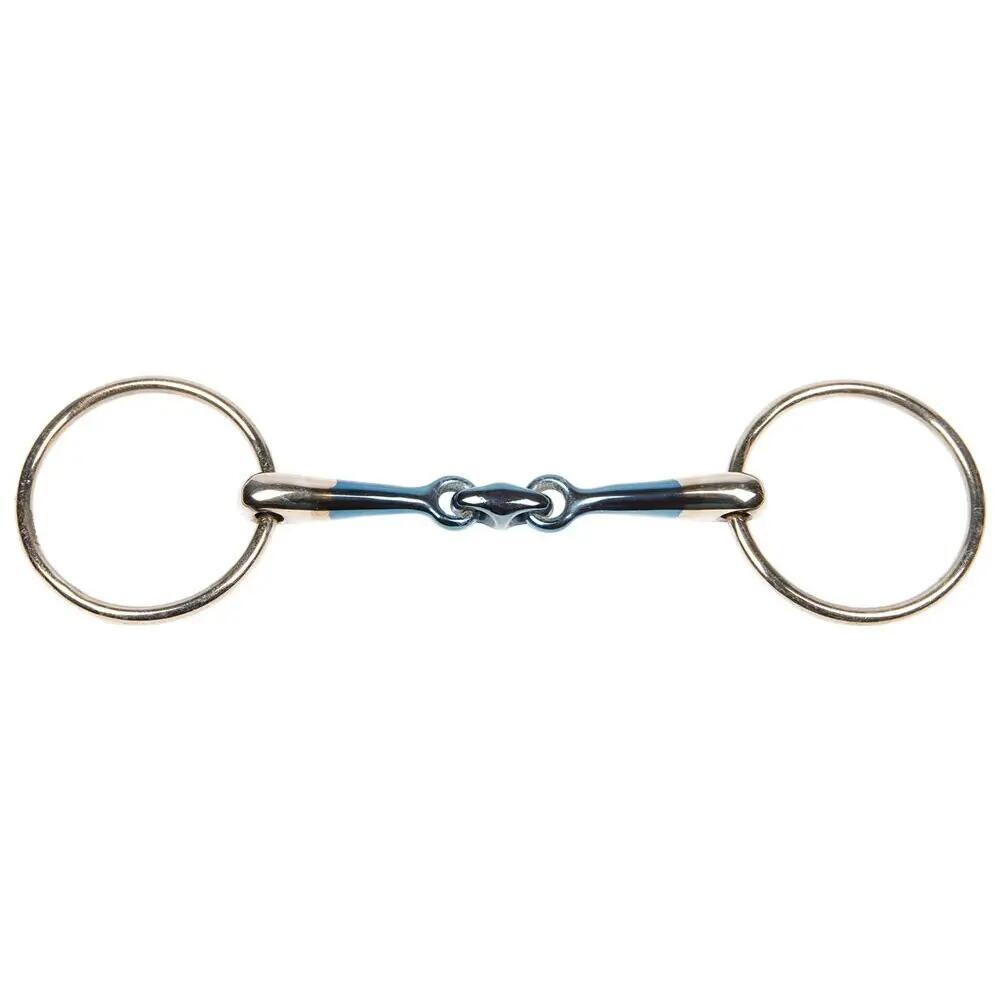 Morso a 2 anelli per cavalli con doppia rottura anatomica Harry's Horse Sweet Ir 2/2
