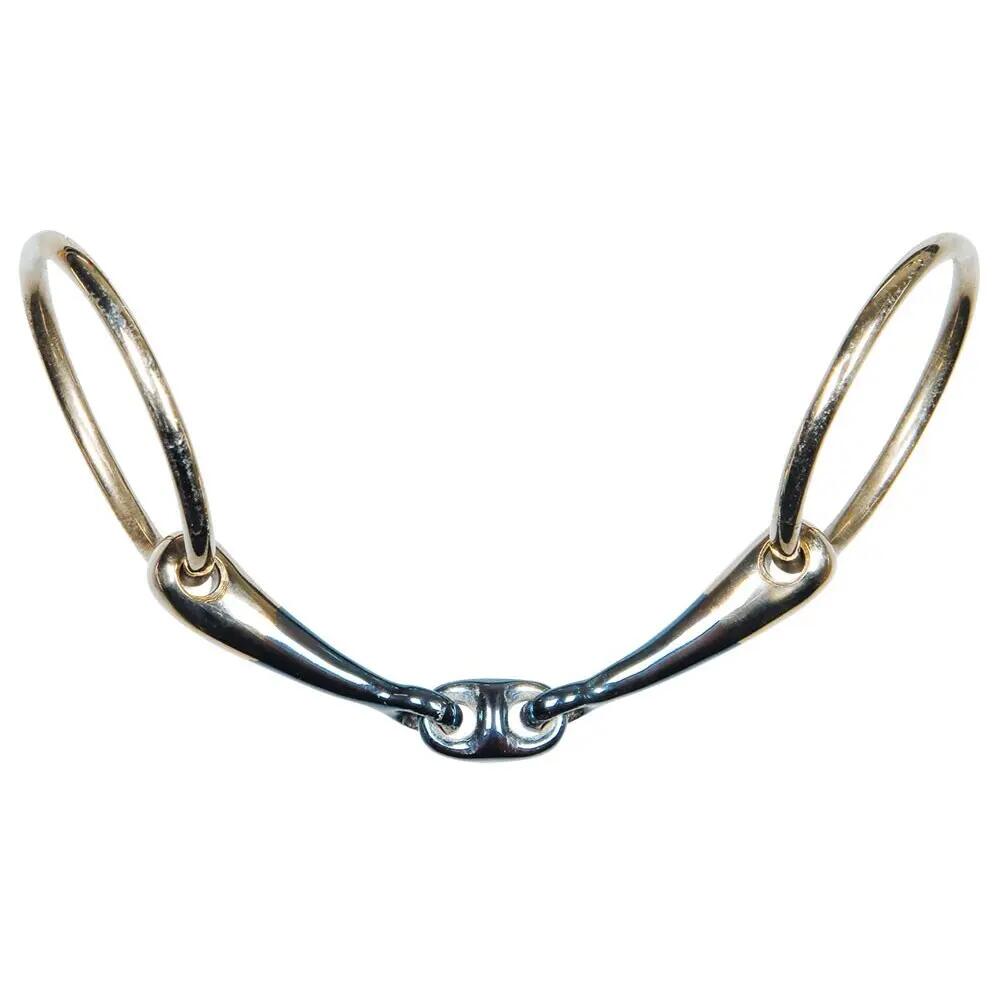Morso a 2 anelli per cavalli con doppia rottura anatomica Harry's Horse Sweet Ir 1/2