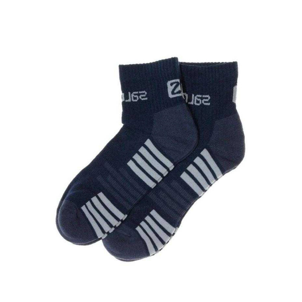 Unisex Actieve Sokken voor Volwassenen (Set van 2) (Marineblauw) 2/2