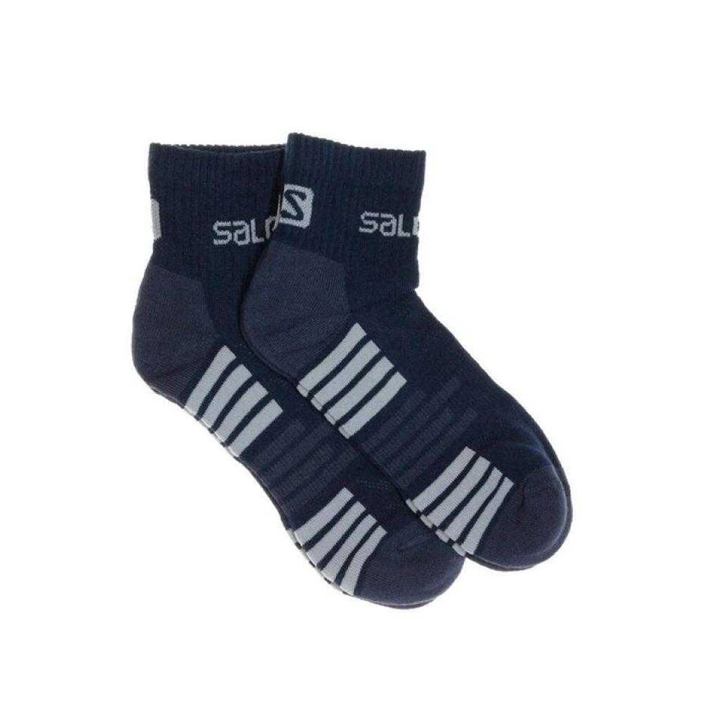Unisex Adult Active Socks (Pack of 2) (Navy Blue)