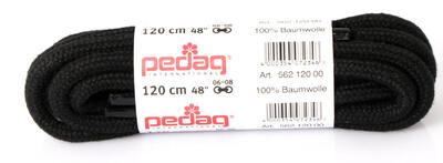 Lacci Pedag Extra Spessi 120 Cm Neri