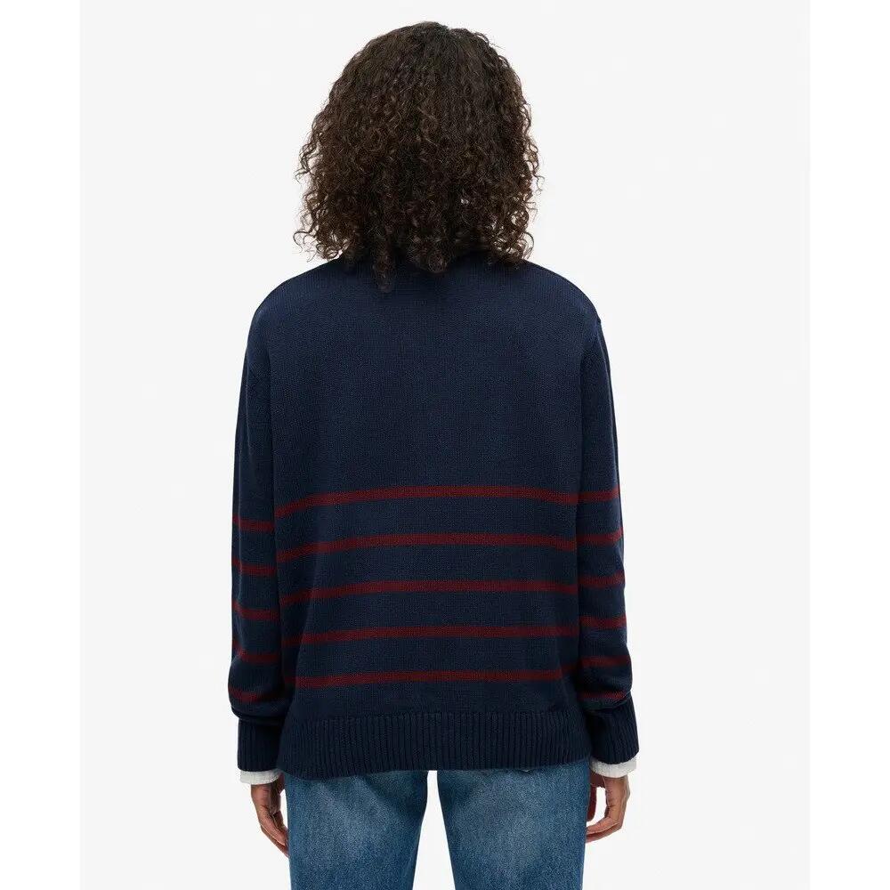 Sudadera de punto con cuello de camionero para mujer Superdry 4/5