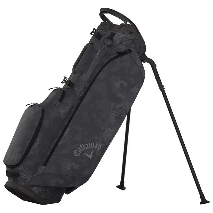 Bolsa de golfe Fairway C com suporte, camuflagem de campo preta, 2026 1/4