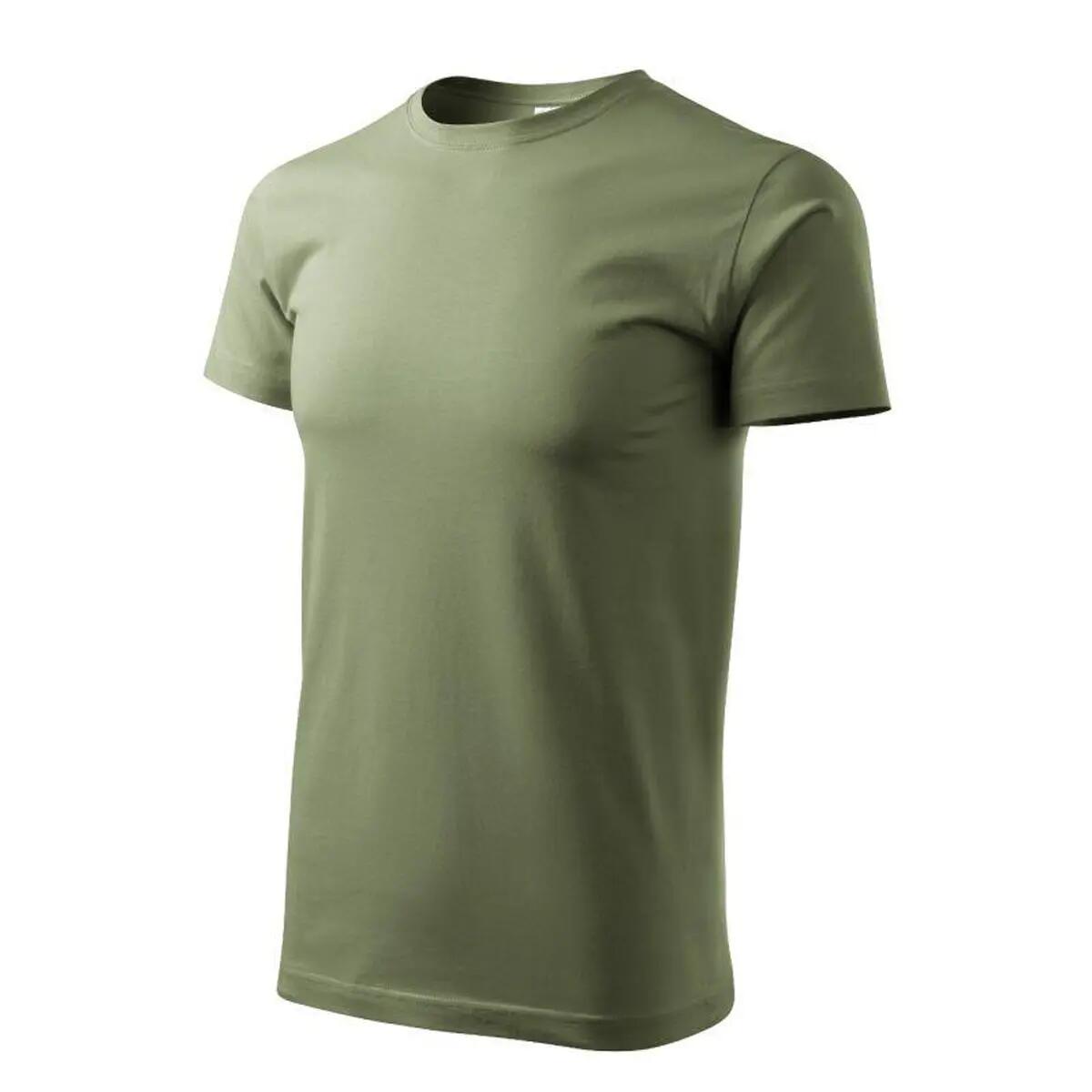 Maglietta Uomo Adler Basic 129 Verde Kaki 3/3