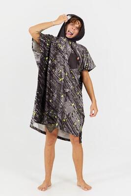 Volwassen surfponcho - sport serie - groen