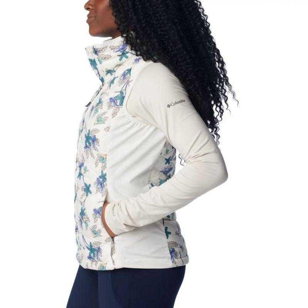 Veste Sans Manches POWDER PASS Femme (Blanc) 4/4