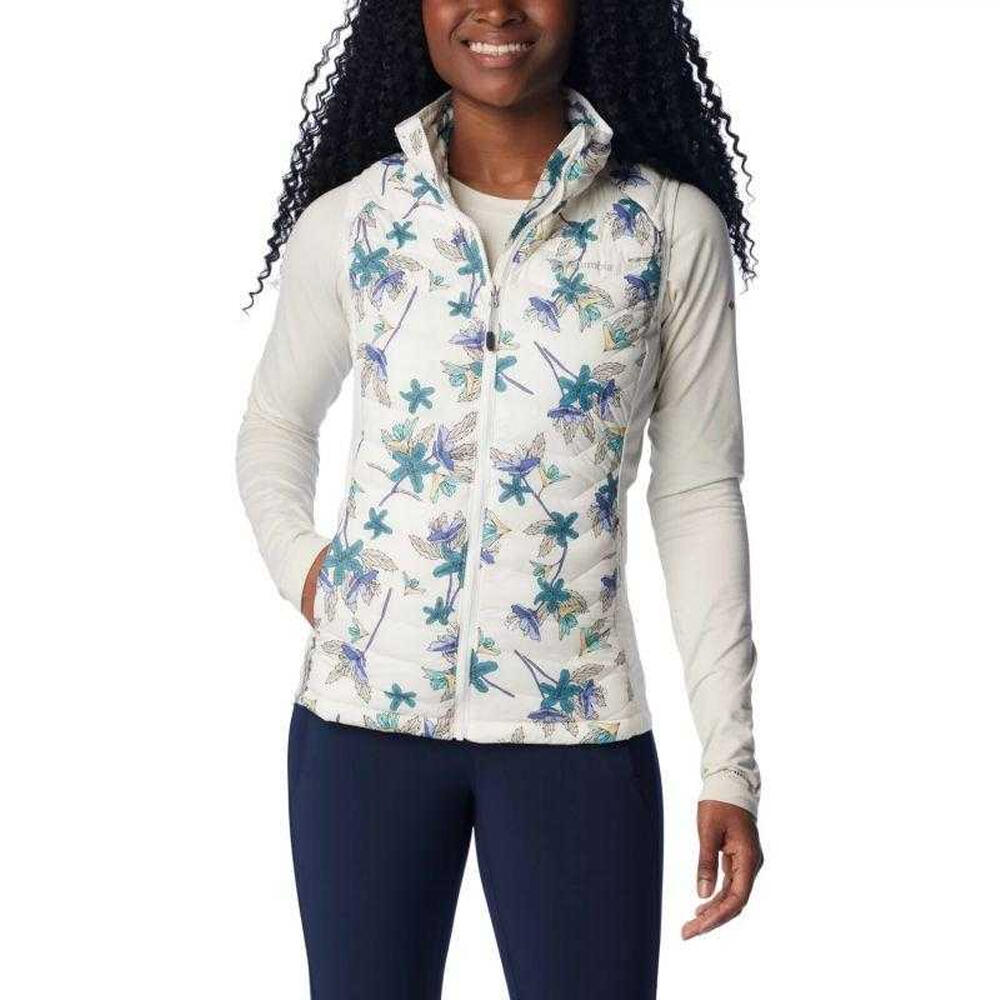 Veste Sans Manches POWDER PASS Femme (Blanc) 2/4