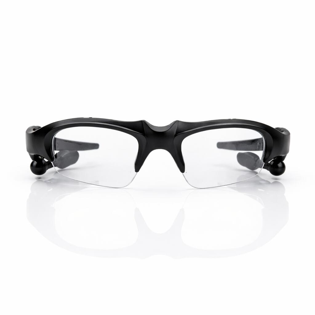 Transparent Bluetooth Sunglasses with Wireless Earbuds