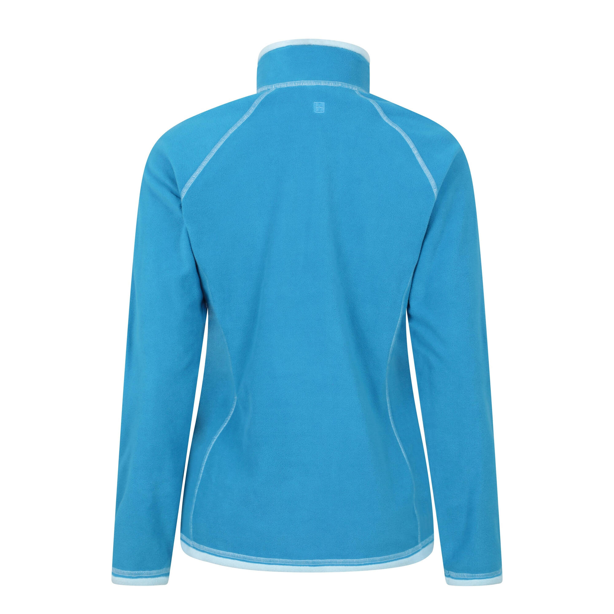 Womens/Ladies Montana Half Zip Fleece Top (Bright Blue) 2/3