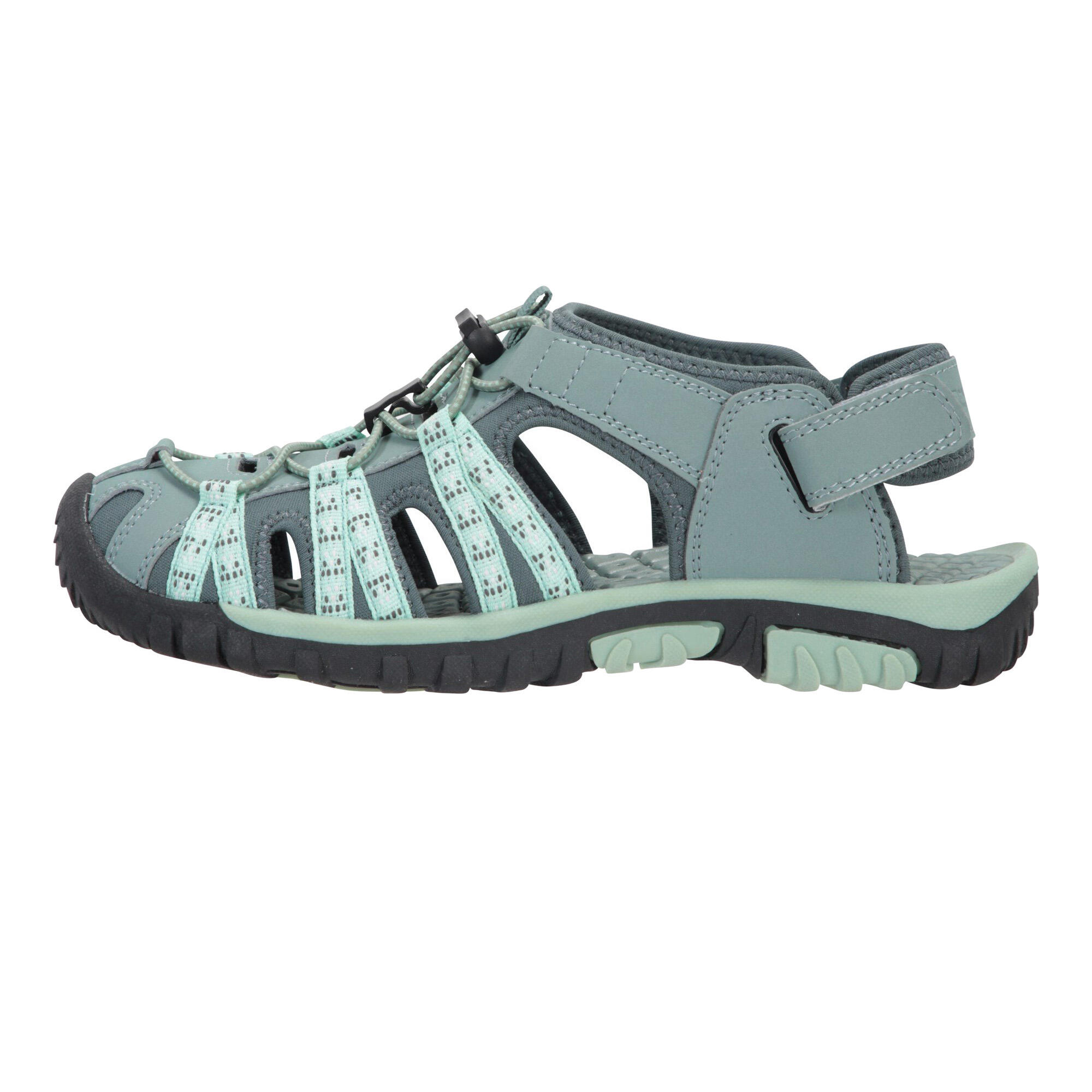 Womens/Ladies Trek Sandals (Grey) 3/4