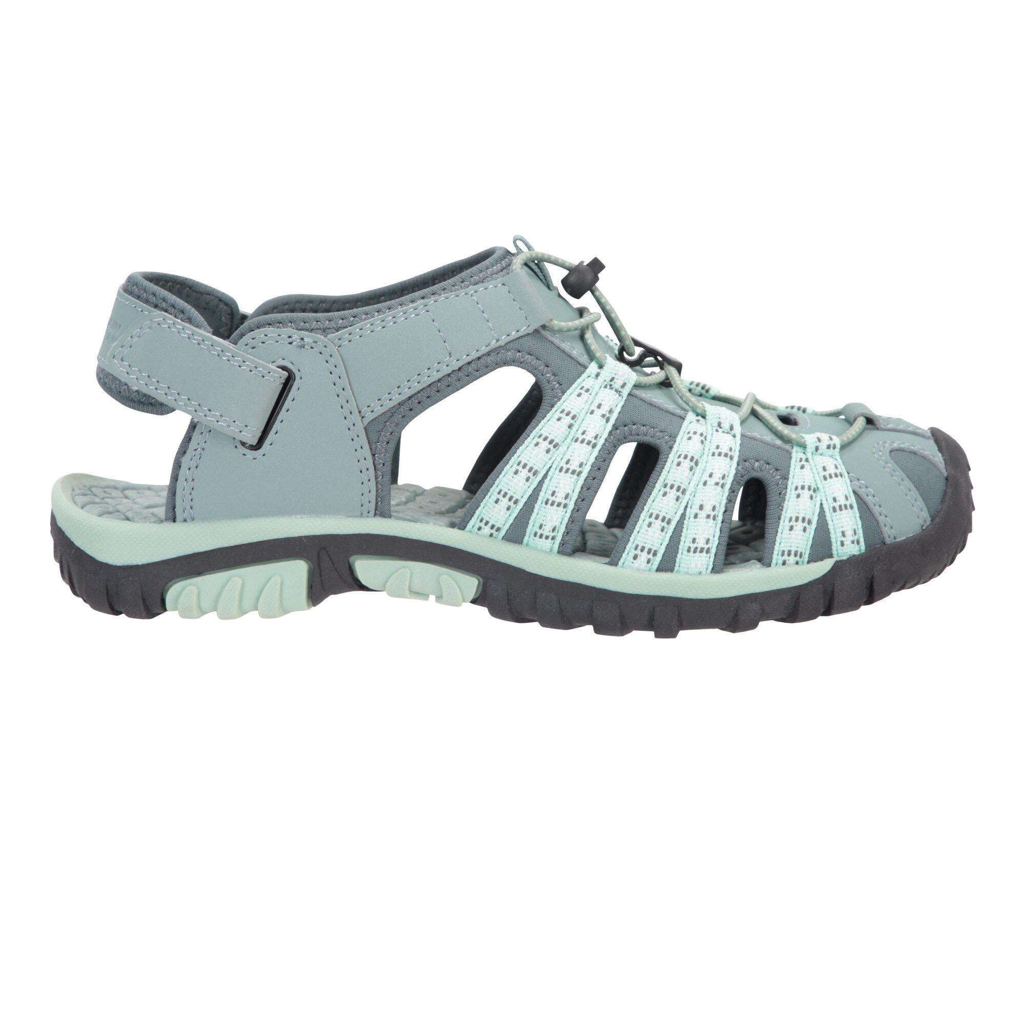 Womens/Ladies Trek Sandals (Grey) 4/4