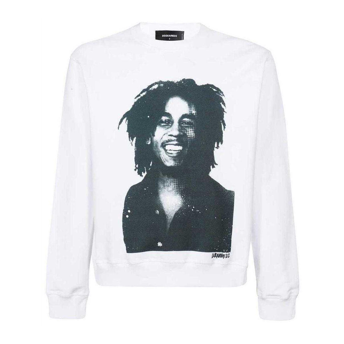 DSquared2 Mens Bob Marley Cool Fit Sweatshirt
